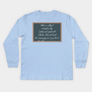 What is College Kids Long Sleeve T-Shirt